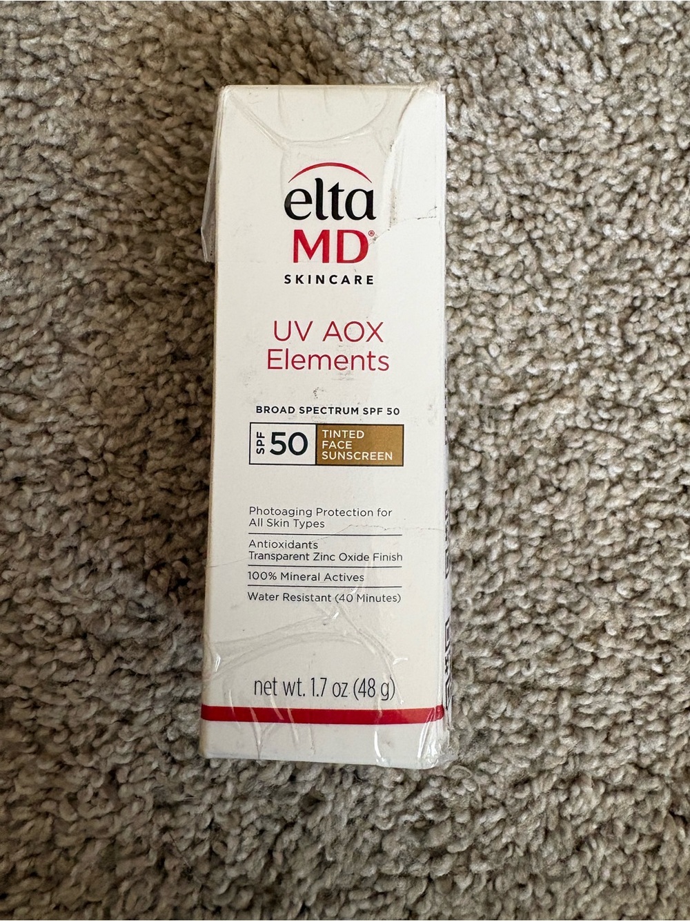 EltaMD UV AOX Elements Broad Spectrum SPF 50 Tinted Face Sunscreen 1.7 oz - Picture 3 of 4